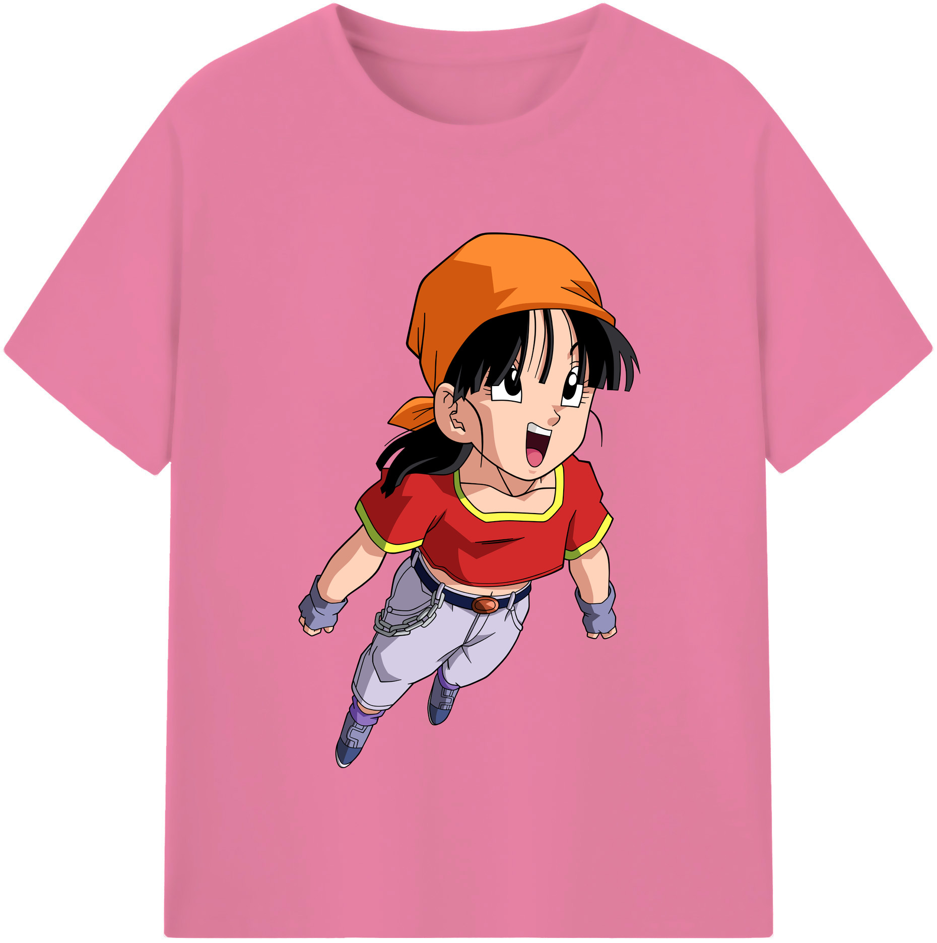 （画像用） ドラゴンボール パン DRAGON BALL Pan 綿100％半袖Tシャツ（フロントプリント）